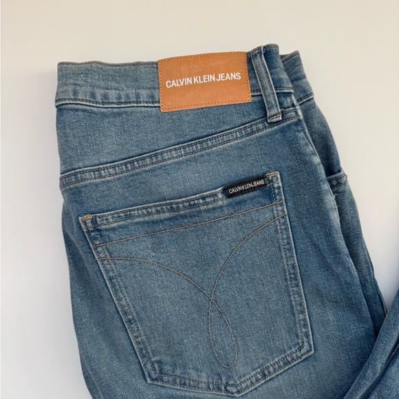 Calvin Klein Jeans CKJ 016 - Black and Light Wash Skinny Denim 32x32 - Picture 8 of 9